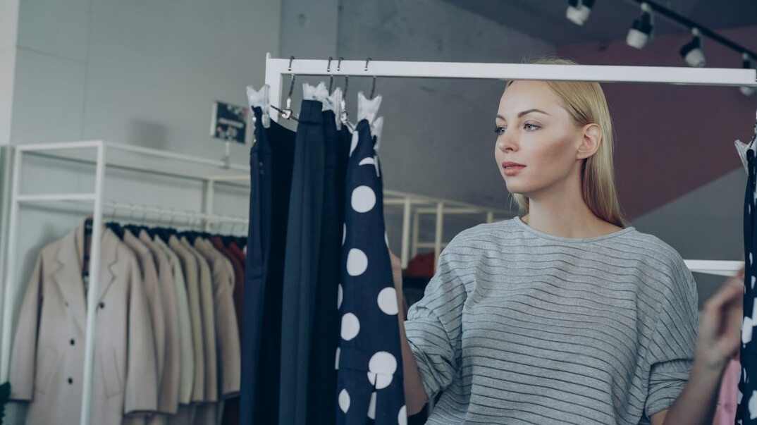 fashion store detective observing customers
